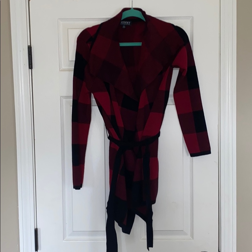 Context by Lord and Taylor Wrap Sweater